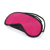 Розовая маска на глаза