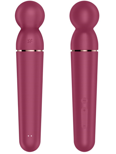Перезаряжаемый вибромассажер с плавающей головкой Satisfyer Planet Wand-er Rose фото 3
