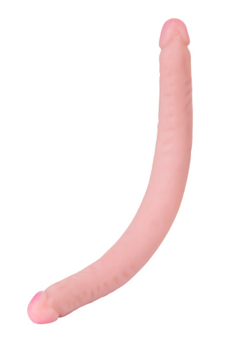 Двойной фаллоимитатор из неоскина 43 см фото 6