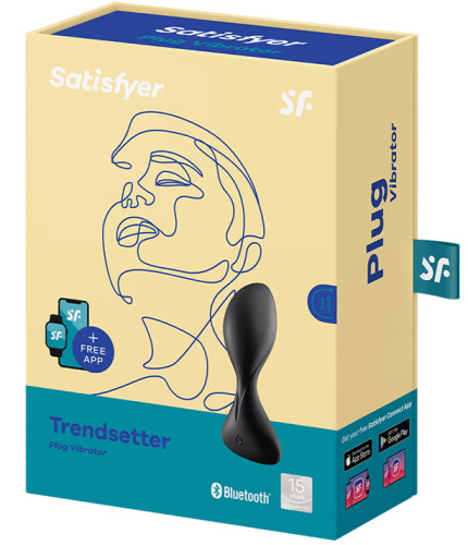 Анальный смарт-стимулятор с вибрацией Satisfyer Sweet Seal черный фото 10