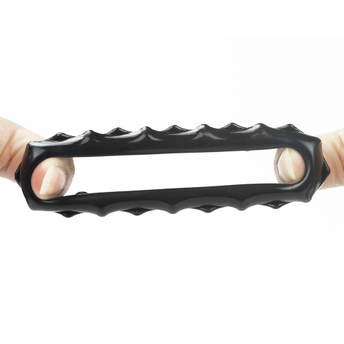 Эрекционное кольцо черное Power Plus Cock Ring фото 4