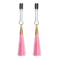 Зажимы для сосков Glamor Tassel Nipple Clamp Pink