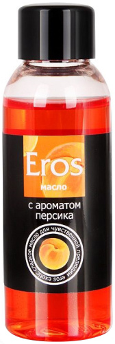 Массажное масло с ароматом персика Eros Exotic 50 мл фото 2