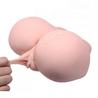 Мастурбатор вагина и попка в Догги стиле с татуировкой розы