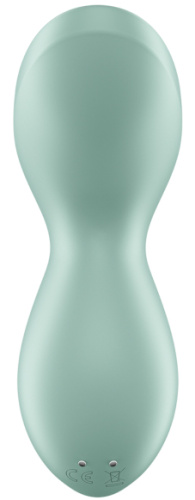 Клиторальный вибромассажер с плавающим стимулятором Satisfyer Exciterrr мятный фото 6