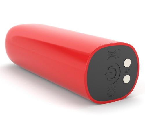 Красный мини вибратор Ijoy Rechargeable Bullet Scream фото 4