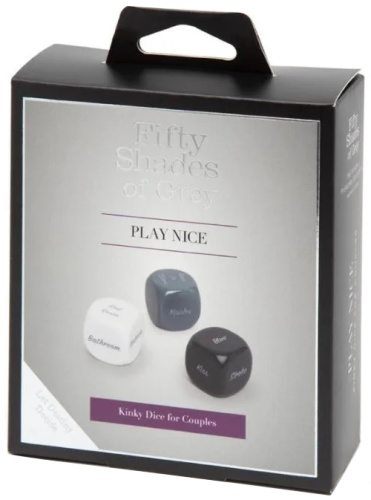 Игральные кубики для пар Fifty Shades of Grey Play Nice фото 3