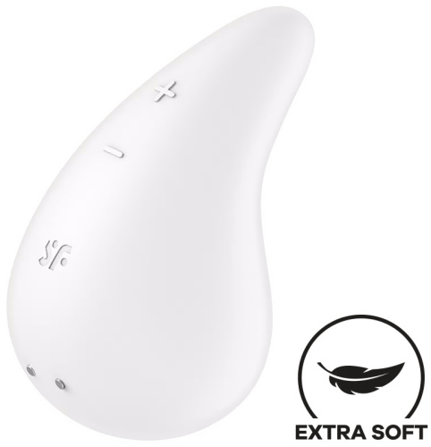 Клиторальный вибростимулятор Satisfyer Dew Drop белый фото 2