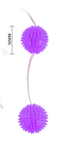 Вагинальные шарики с 7 функциями вибрации фиолетовые фото 3