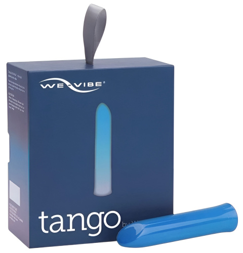 Мини-вибратор We-Vibe Tango перезаряжаемый голубой фото 13