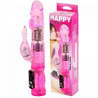 Вибратор Hi-Tech с ротацией Happy Angel