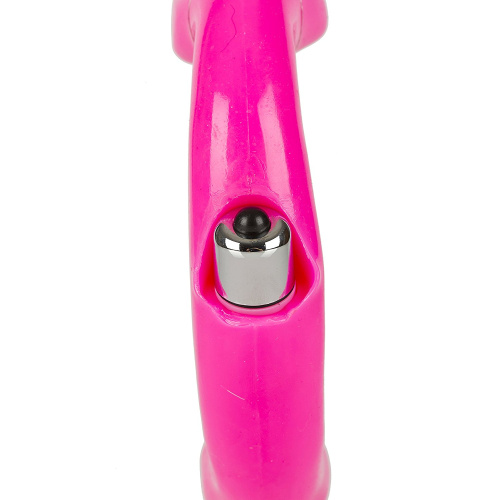 Розовый вибромассажер для стимуляции клитора и точки G фото 7