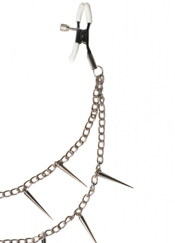 Зажимы на соски с шипами Party Hard Spiky фото 4