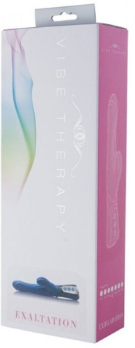 Вибратор с вращением Vibe Therapy Exaltation, фиолетовый фото 5