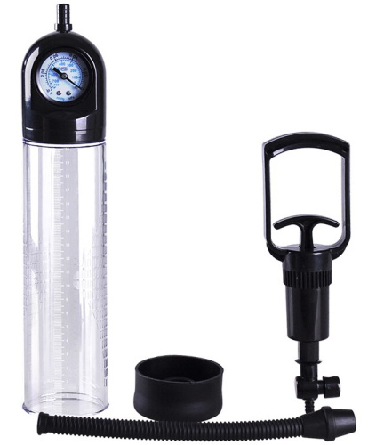 Вакуумная помпа с манометром Men Powerup фото 3