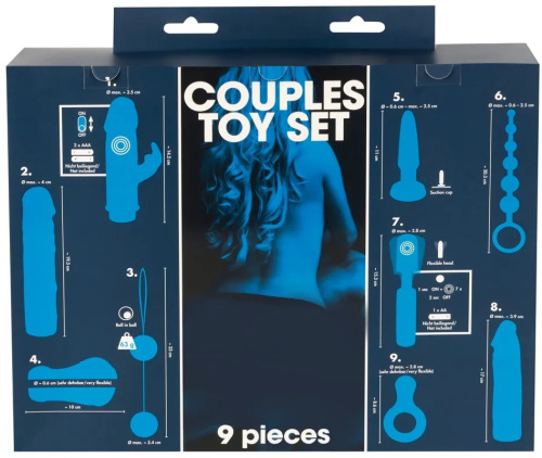 Подарочный набор секс игрушек Couples Toy Set фото 12