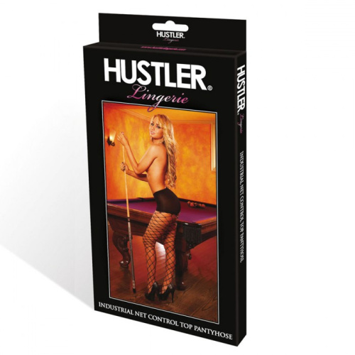 Колготки в крупную сетку с плотными шортиками фото 3