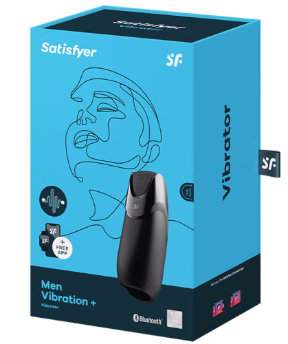 Смарт-мастурбатор с вибрацией Satisfyer Men Vibration+ фото 9