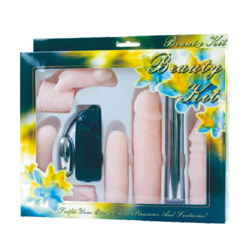 Набор вибратор со сменными насадками Beauty Kit фото 2