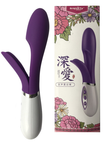 Многофункциональный вибратор Deep Love фиолетовый