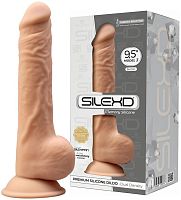 Фаллоимитатор с эффектом памяти SilexD Premium Dildo 24 см телесный