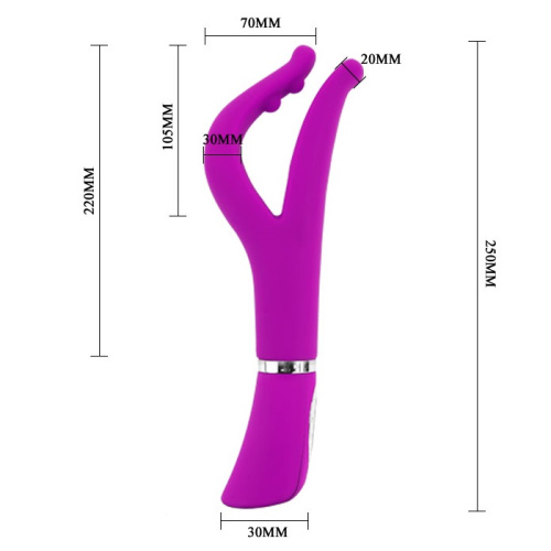 Многофункциональный вибратор Pretty Love Basil фото 9