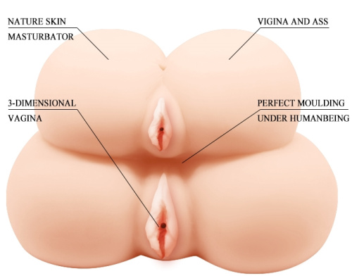 Двойной мастурбатор с вибрацией Two Passion Ladys фото 7