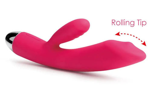 Перезаряжаемый вибратор для точки G с функцией переминания в вагинальном отростке Svakom Trysta фото 5