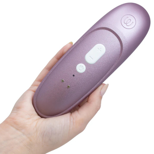 Бесконтактный вакуумно-волновой стимулятор клитора Womanizer Pro сиреневый фото 4