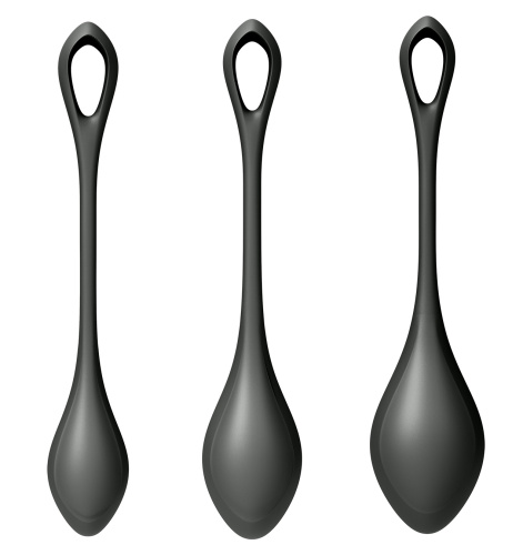 Вагинальные шарики Satisfyer Yoni Power 2 черные фото 4