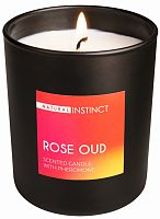 Низкотемпературная свеча с феромонами Natural Instinct Роза и Уд 180 гр