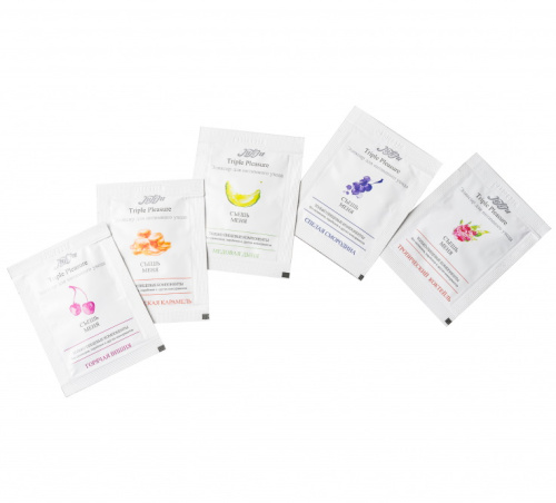 Съедобный лубрикант Горячая вишня 3 мл, пробник фото 2