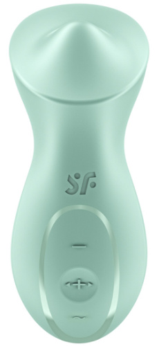 Клиторальный вибромассажер с плавающим стимулятором Satisfyer Exciterrr мятный фото 3