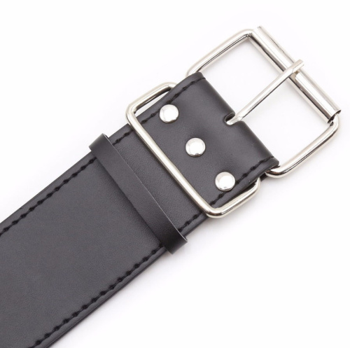 Ошейник с фиксатором для рук черный фото 4