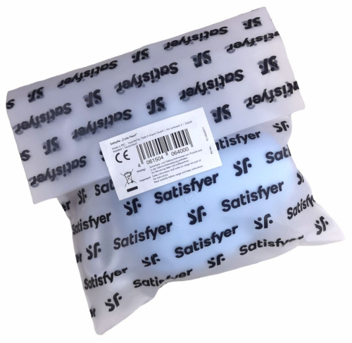 Голубой вакуумно-волновой стимулятор с вибрацией Satisfyer Cutie Heart фото 10