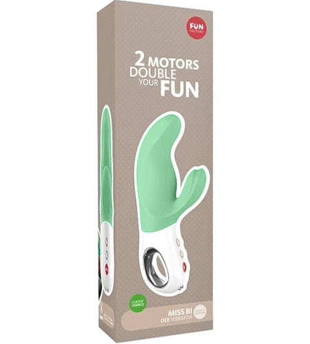 Вибратор Fun Factory Miss Bi фисташковый фото 10