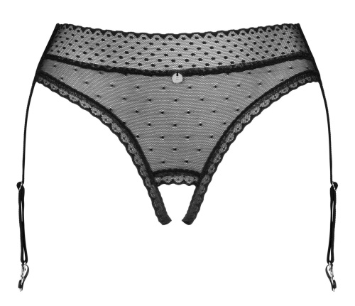 Пикантные трусики с пажами для чулок Lanelia M/L фото 5