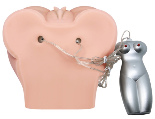 Шикарный мастурбатор вагина и попка с вибрацией и голосовым сопровождением фото 5