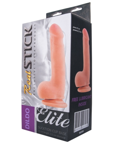 Реалистичный фаллоимитатор на присоске 18,5 см фото 8