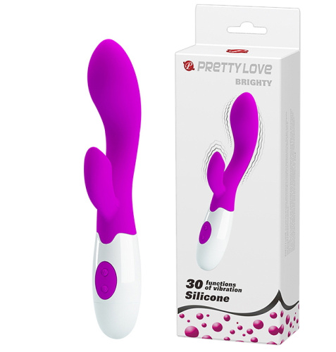Вагинально-клиторальный вибромассажер Brighty