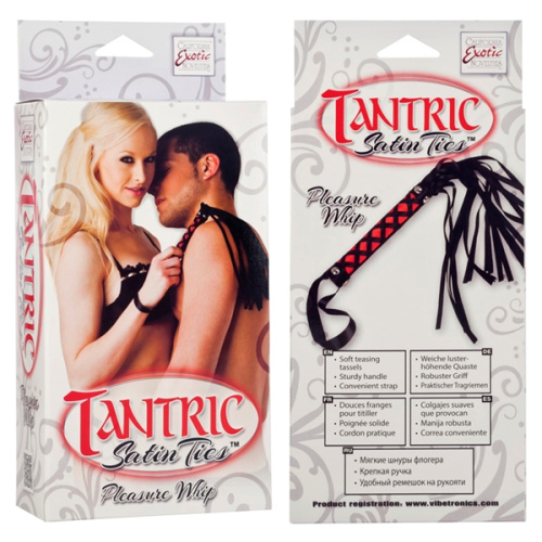 Плеть с атласной рукоятью Tantric фото 3
