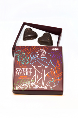 Шоколад с афродизиаками для женщин JuLeJu Sweet Heart Chocolate 9 грамм фото 3