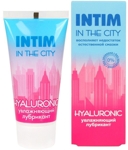 Увлажняющий лубрикант Intim In The City Hyaluronic 60 гр