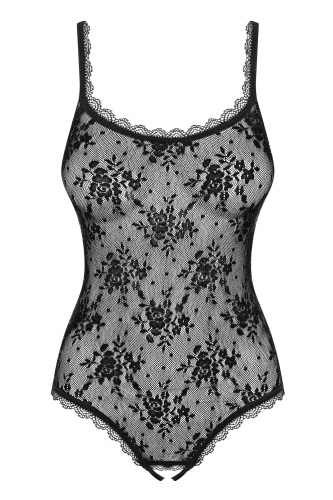 Соблазнительное кружевное боди с пикантным доступом Behindy S/M фото 3