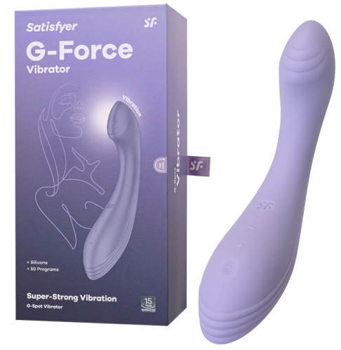 Сиреневый вибратор для точки G Satisfyer G-Force