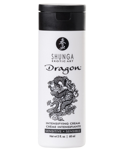 Усиливающий ощущения крем для пар Shunga Dragon Sensitive 60 мл фото 2