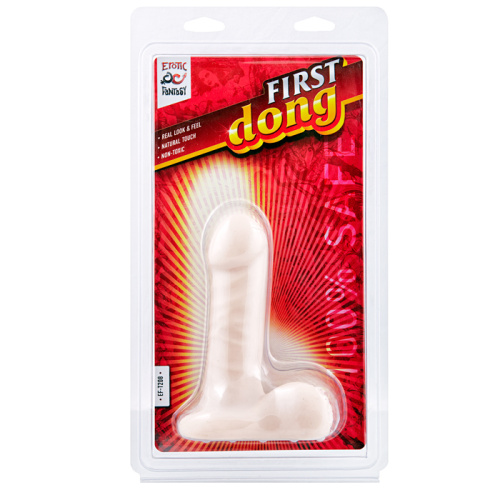 Фаллоимитатор First Dong Soft Dildo фото 3