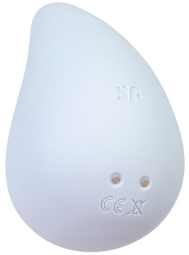 Клиторальный вибростимулятор Satisfyer Dew Drop голубой фото 10