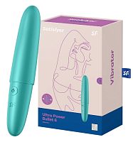 Мини вибратор Satisfyer Ultra Power Bullet 6 бирюзовый