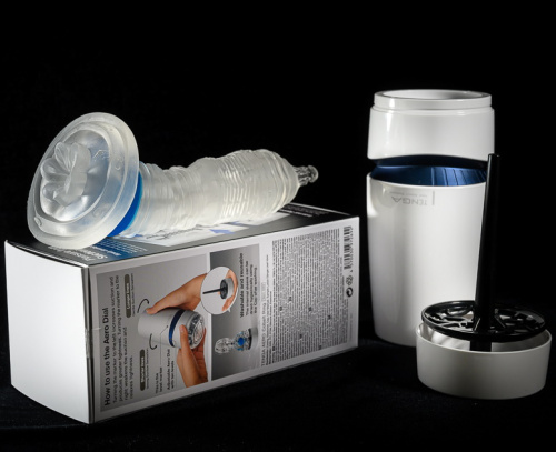 Мастурбатор с имитацией орального секса Tenga Aero Cobalt Ring фото 15